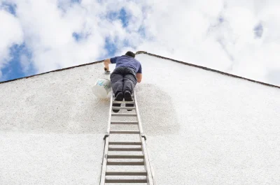 Peinture extérieure à Charmeil — façades et ravalement